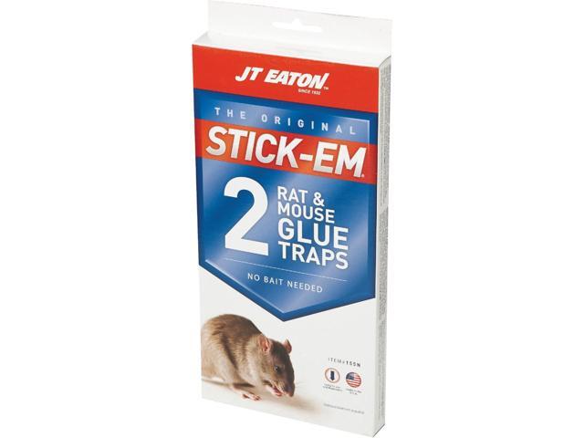 JT Eaton Stick-Em Glue Mouse & Rat Trap (2-Pack) 155N