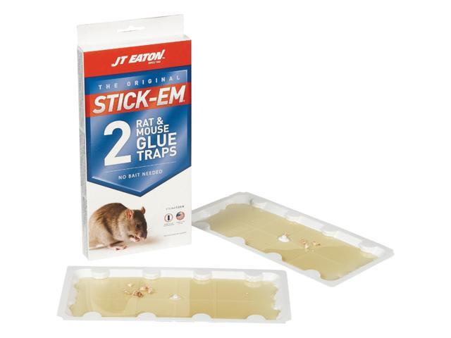 JT Eaton Stick-Em Glue Mouse & Rat Trap (2-Pack) 155N