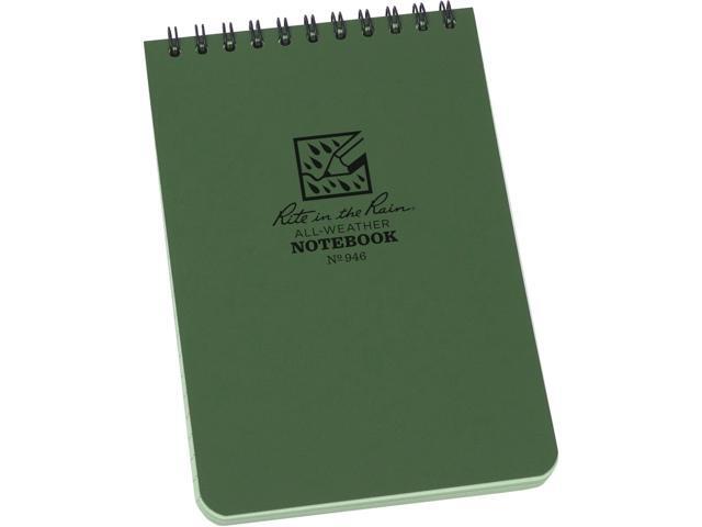RITE IN THE RAIN 946 All Weather Memo Book,Universal,4 x 6In.