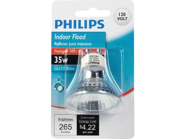 GE 35w 120v FMW MR16 GU10 Edison Quartzline Flood FL Halogen Light Bulb