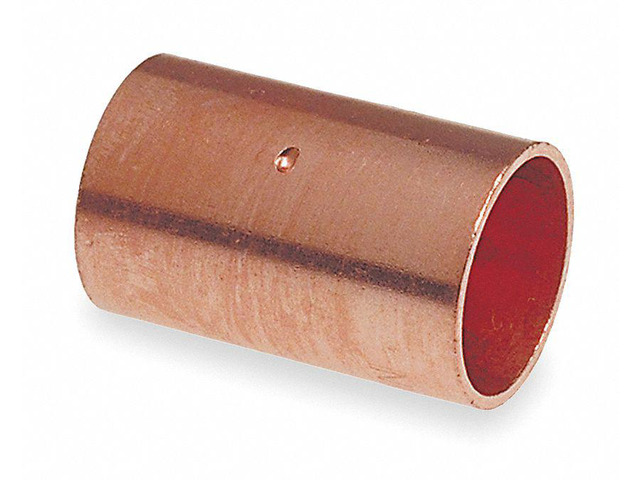 NIBCO 600DS 11/2 1-1/2' NOM C Copper Dimple Stop Coupling