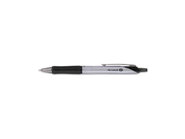 Pilot Acroball Pro Ball Point Retractable Pen Black Ink 1mm Dozen 31910