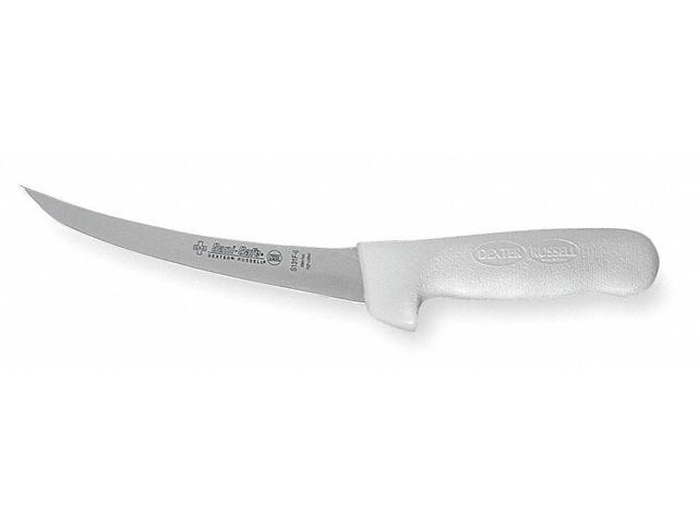DEXTER RUSSELL 01483 Boning Knife,Flex,Curved,6 In,NSF