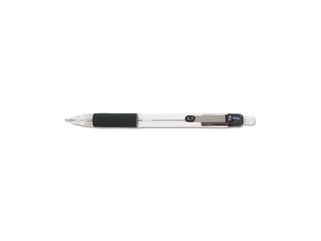 ZEBRA PEN CORP. Z-Grip Mechanical Pencil HB 0.7 mm Clear Barrel 24/Pack 15241