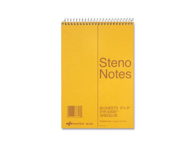 National Pad,Steno,Gregg,60 Sh,Gn 36646