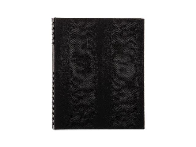 Blueline NotePro Notebook 11 x 8 1/2 White Paper Black Cover 100 Ruled Sheets A10200BLK