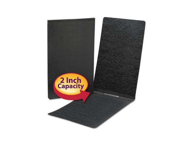 Smead End Opening PressGuard Report Cover Prong Fastener Legal Black 81132