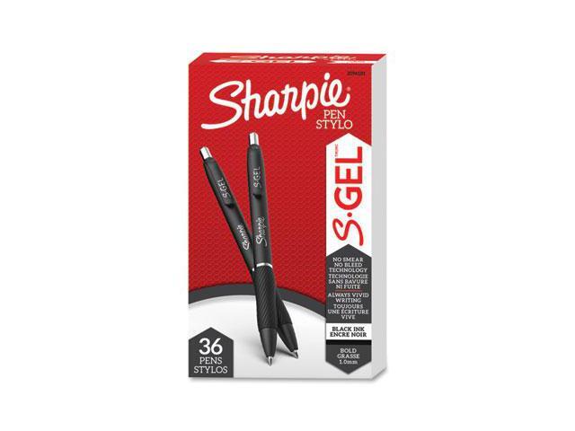 Sharpie S-Gel S-Gel Retractable Gel Pen Bold 1 mm BLK Ink 2096181