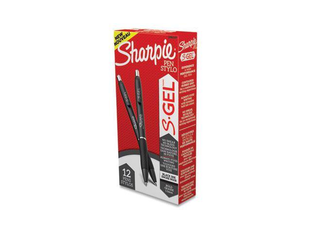 Sharpie S-Gel S-Gel Retractable Gel Pen Bold 1 mm BLK Ink 2096149