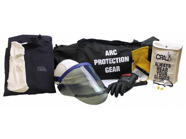 Chicago Protective Apparel Arc Flash Jacket and Bib Kit,Navy,XL AG-12 -XL