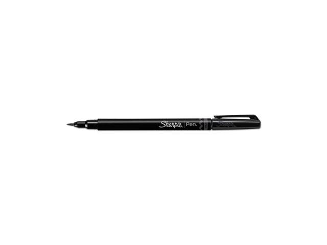Sharpie Brush Tip Pens Fine Brush Tip Black 12/PK 2011280