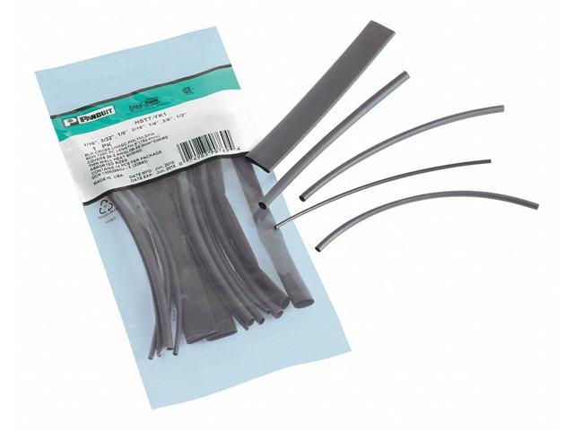 Photos - Other Power Tools Panduit HSTT-YK2 Heat Shrink Tubing Kit, Black, 8 Pc 