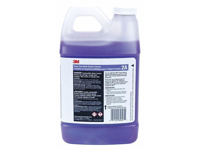 3M 2A Heavy Duty Multi Surface Cleaner, 0.5 gal. Jug
