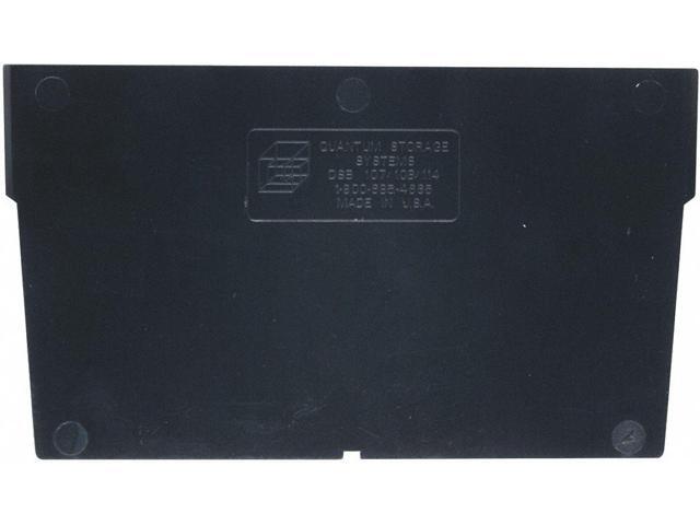 QUANTUM STORAGE SYSTEMS DSB107/108/114 Plastic Divider, Black, 7 5/8 in L, 3 in
