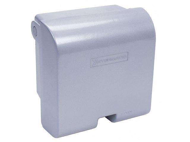 INTERMATIC WP1030MXD Weatherproof Cover, Switch Box Type, 2 Gang, Die-Cast