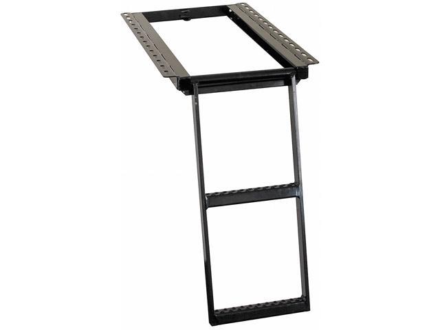 BUYERS PRODUCTS 5232000 16 7/8 in W Powder Coated Steel Retractable Truck Step