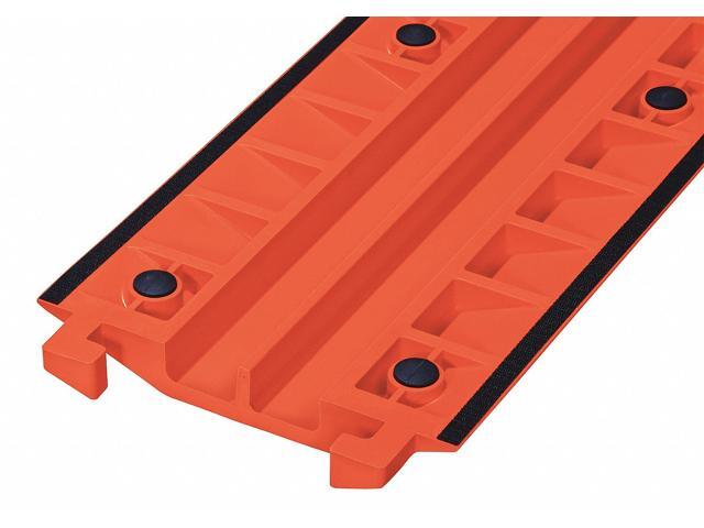 CHECKERS CPCARPETKIT-5 Carpet Cable Cover, 0.10 in H, 5 ft L, 1/4 in W, Nylon,