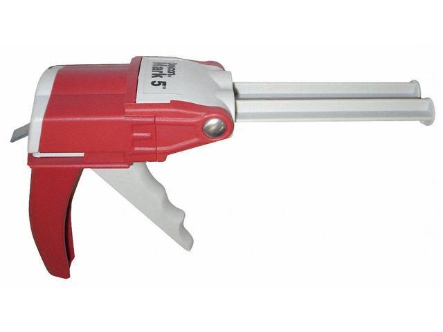 DEVCON 14280 Multiple Ratio Two-Part Applicator, Gray/Red, 1:1, 10:1, 2:1