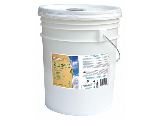ECOS PL9721/05 Liquid Dish Soap, 5 gal, Bucket, Concentrated, Unscented