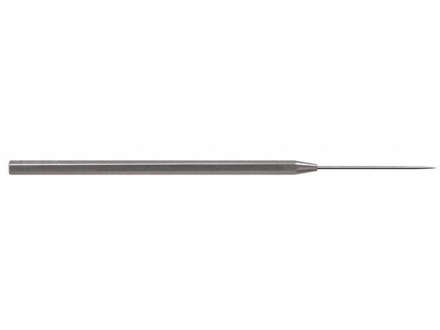 MOODY TOOL 55-1750 Precision Probe,Steel Handle,No 1 Tip,25mm