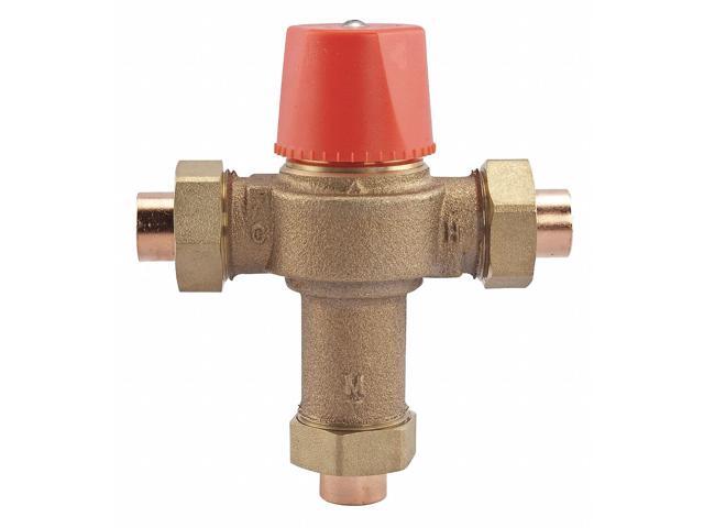 WATTS LF1170-M2-US Thermostatic Mixing Valve,1 in.