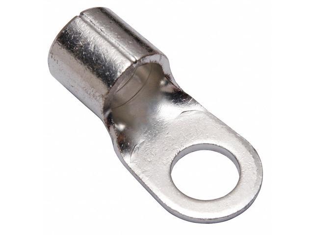 BURNDY YAD28M16E58 One-Hole Compression Lug, 4/0 AWG Max, 5/8 in Stud, Long