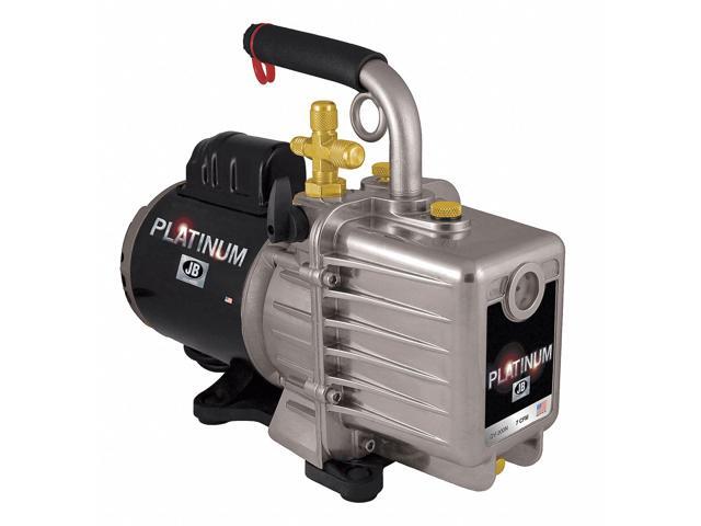 JB INDUSTRIES DV-85N Platinum Refrig Evacuation Pump,3.0 cfm,6 ft.
