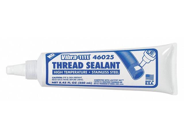 Vibra-tite 250mL Tube Thread Sealant, White 250mL White 46025