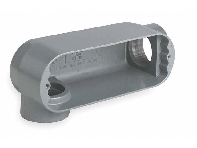 Photos - Air Conditioning Accessory Hubbell Killark Conduit Outlet Body, LR, 1 In. OLR-3 OLR-3