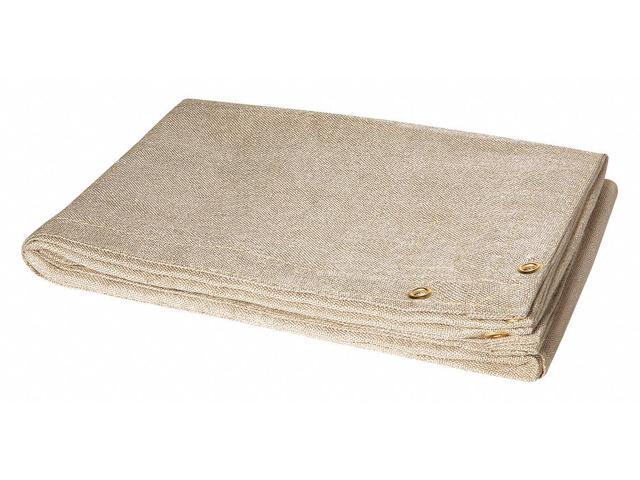 STEINER 372-8X8 Welding Blanket, Fiberglass, 8 ft. W., 8 ft. H., 18 oz/sq yd,