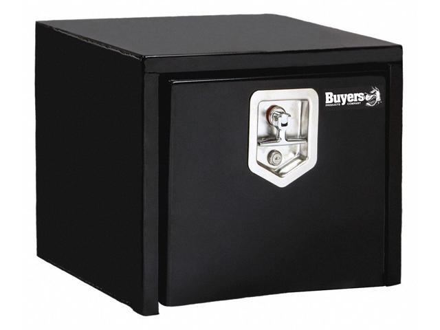 BUYERS PRODUCTS 1704303 Truck Box, Underbody, Steel, 30'W, Black, 10.0 cu. ft.