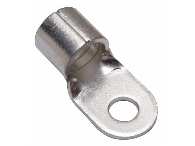 BURNDY YAD30M12E12 One-Hole Compression Lug, 250 kcmil Max, 1/2 in Stud, Long