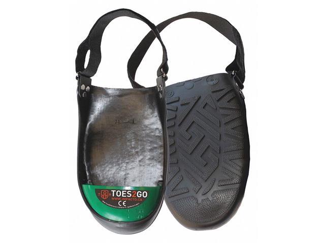 Impacto Overshoe Steel Toe Guard L (Men's 13 to 16) Black/Green Steel T2GUL
