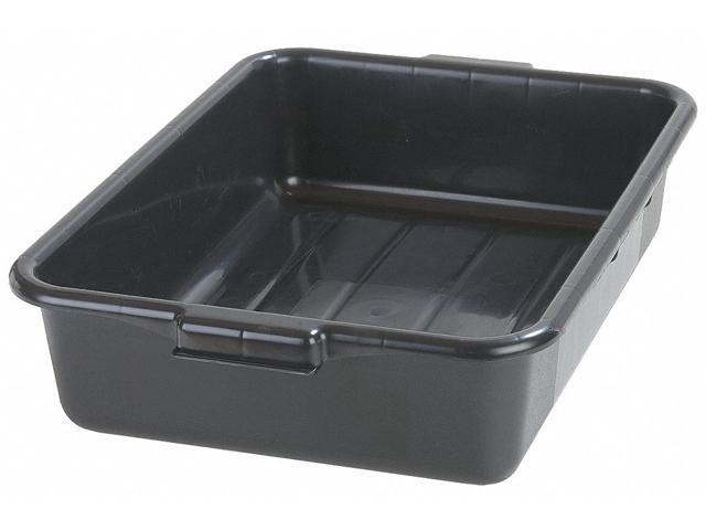CARLISLE FOODSERVICE N4401003 Tote Box, Black, Polyethylene