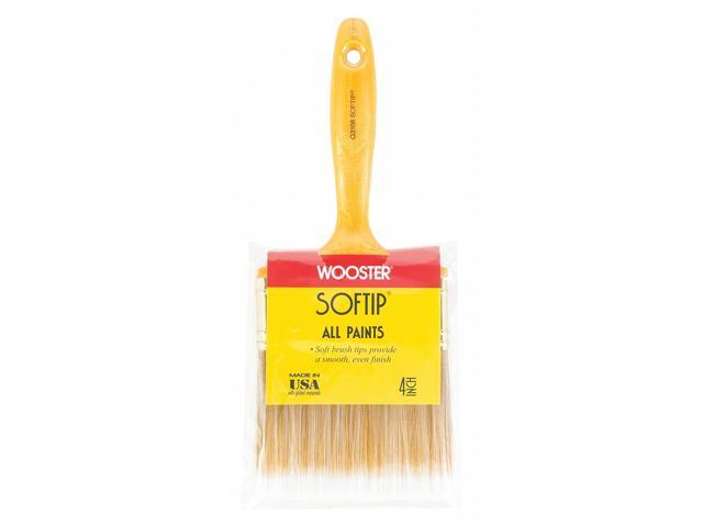 WOOSTER Q3108-4 4' Trim/Wall Soft, Synthetic Bristle Bristle, Paint Brush,