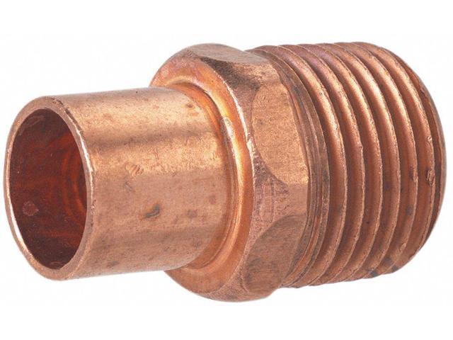 STREAMLINE W 01446 3/4' NOM FTG x 3/4' MNPT Copper Adapter