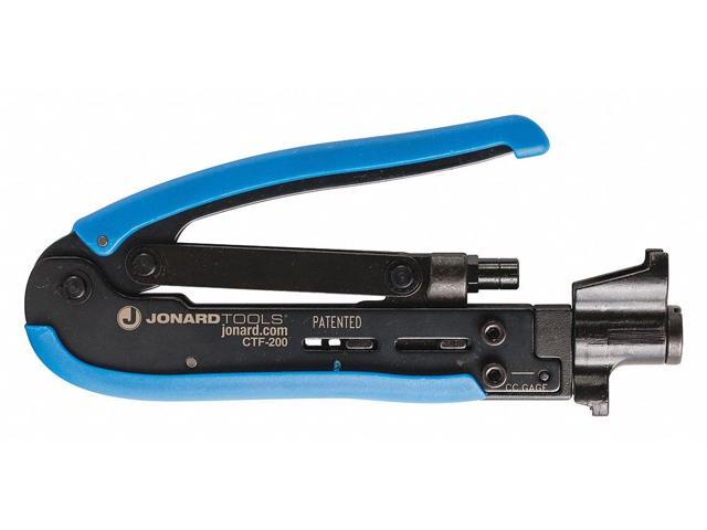 JONARD TOOLS CTF-200 6 7/8 in Crimper Longer Style F-Connectors