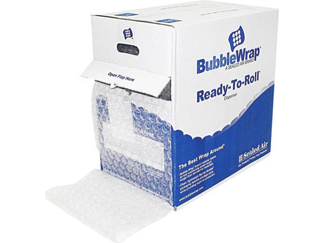 Sealed Air 91145 Bubble Wrap Cushioning Material In Dispenser Box, 5/16' Thick, 12' x 100ft