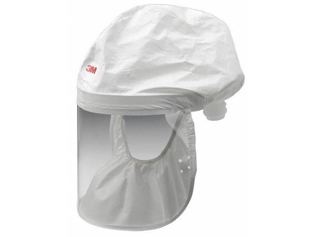 3m Head Cover, S/M, White White Polypropylene S-103S-20