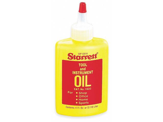 Photos - Other Power Tools Starrett Mineral Machine Oil, 4 oz. Drip Bottle Yellow 1620 