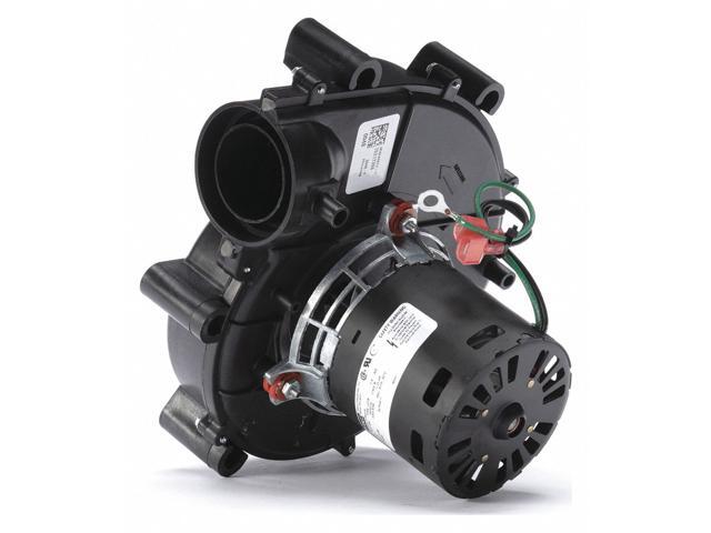 FASCO A088 Induced Draft Furnace Blower, 115, Plastic, 7 7/8 in H.