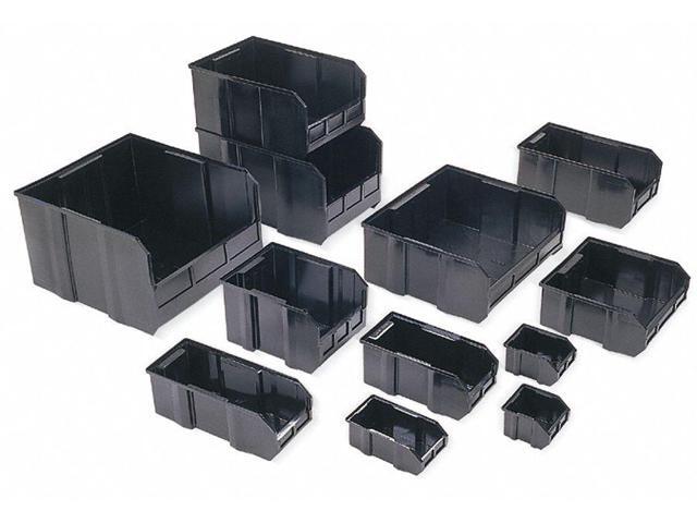 QUANTUM STORAGE SYSTEMS DUS220CO Plastic Divider, Black, 6 3/4 in L, 2 13/16 in