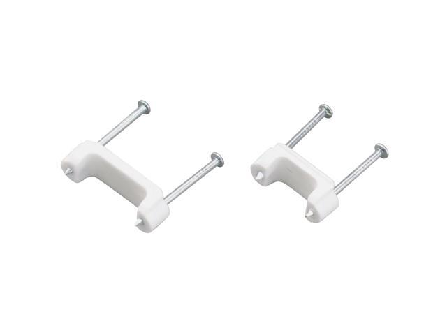 Gardner Bender 1/2 In. x 3/8 In. Poly Cable Staple (100-Count) PS-150Z