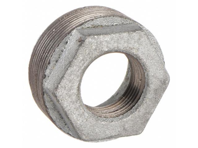 Anvil 383 Galvanized Cast Iron Hex Bushing, 2' x 3/4'