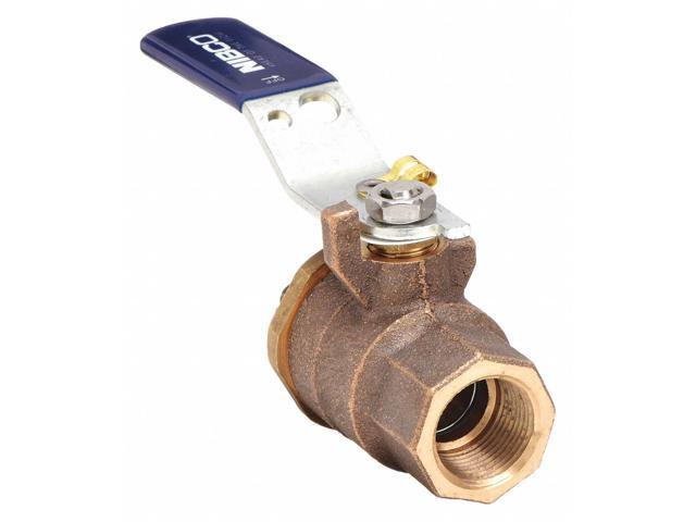 T-585-70-HC Nibco Bronze Full Port Ball Valve With Cap And Chain, 3/4'