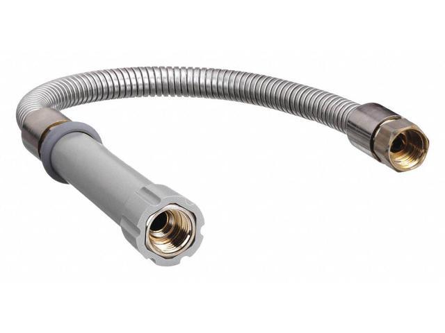 Photos - Other sanitary accessories T & S BRASS B-0020-H Hose, Stainless Steel, 3/4-14, 20 In L