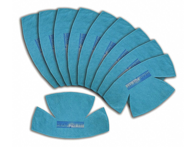 HEADLINE IT 898917001001 Disposable Hat and Helmet Liner, Blue,
