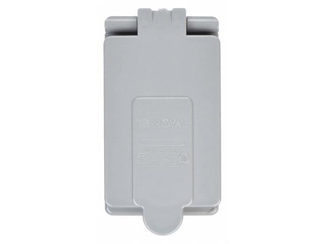 CANTEX 5133361 Weatherproof Cover, Weatherproof Box Box Type, 1 Gang, Switch