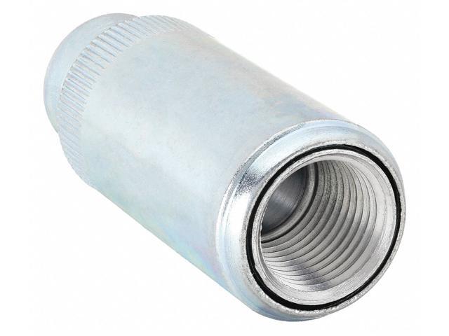APPLETON ELECTRIC UNFL100 Rigid Union, 1 in, Threaded, Steel, Powder Coated,
