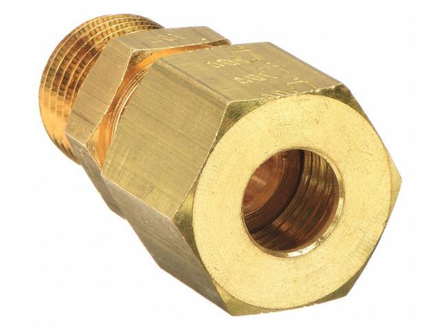 LEGRIS 0105 06 13 6mm Compression x 1/4' Male BSPT Straight Adapter 10PK